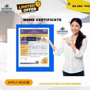 MSME / Udyam Registration – Only ₹299 + GST